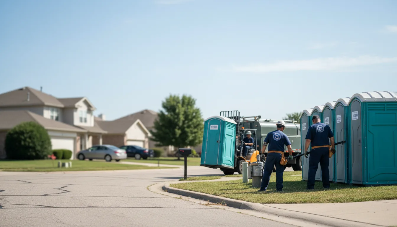 Porta Potty Rental in Gilson, IL near me